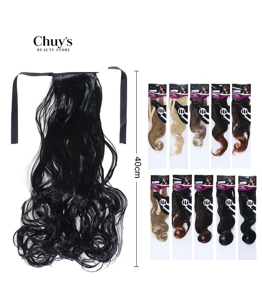 Extensión de Cabello Ondulada 40cm