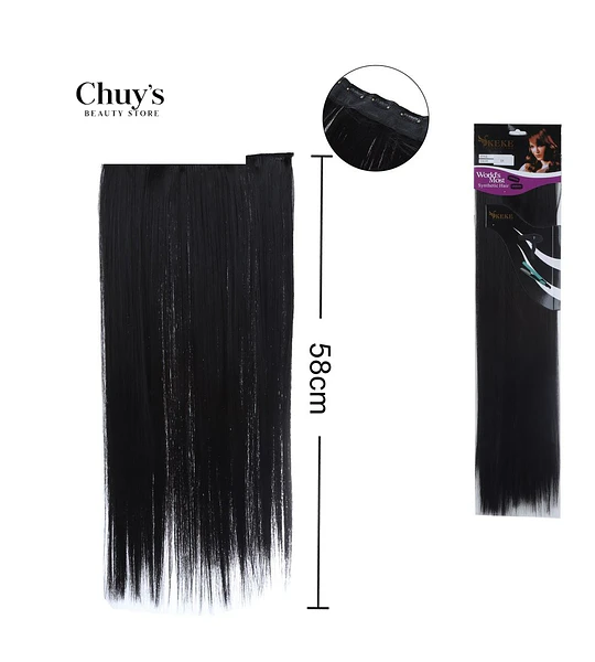 Extensión de Cabello Lacio 58cm
