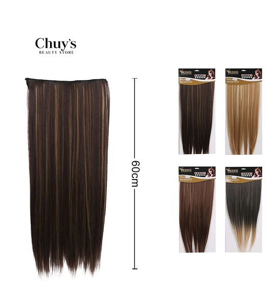 Extensiones De Cabello Sintético 60cm