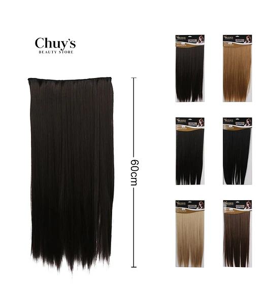 Extensión de Cabello Lacio 60cm