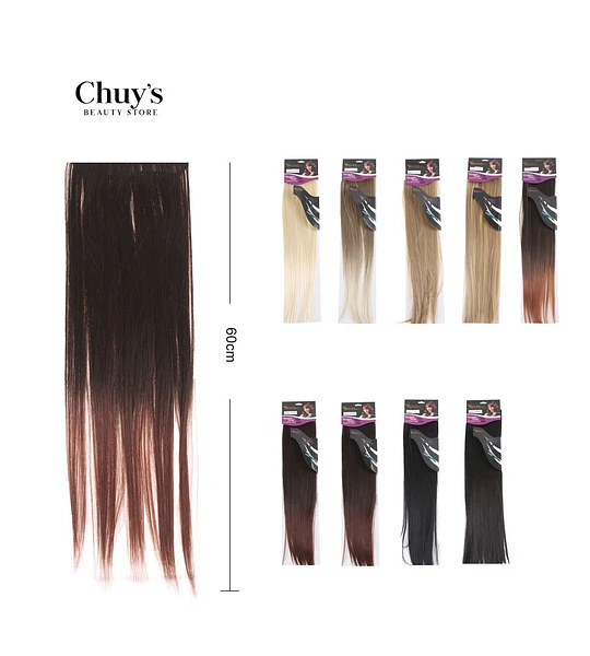 Extensiones De Cabello Sintético 60cm
