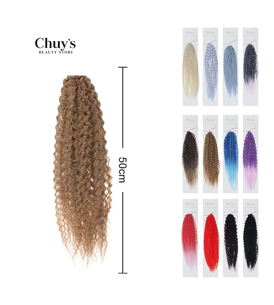Extensión de Cabello Rizado 50cm