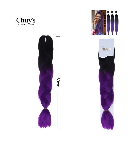 Trenza Sintética 60cm