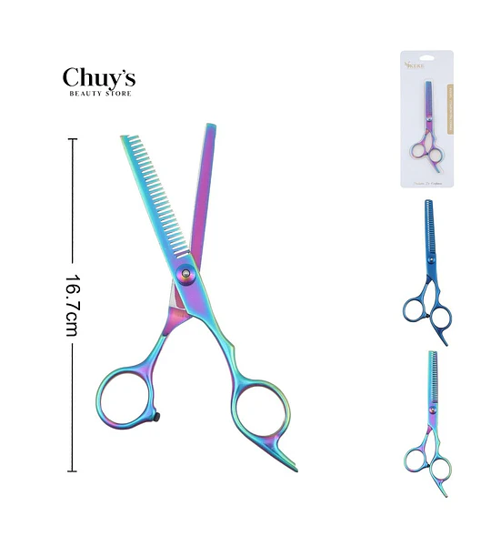 Tijeras De Peluquería Arcoíris