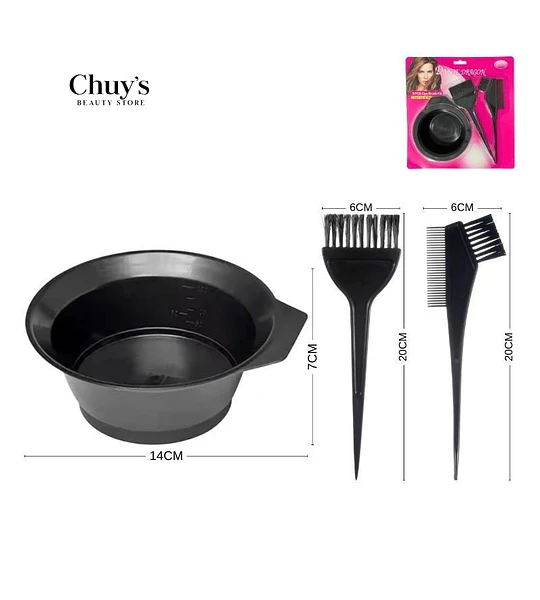 Set de Accesorios para Tinte de Cabello