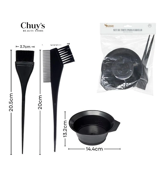 Set De Tinte Para Cabello