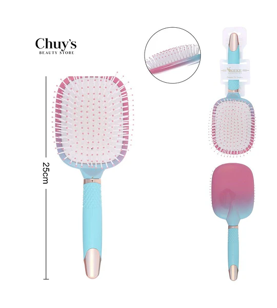 Cepillo Desenredante Rosa y Aqua