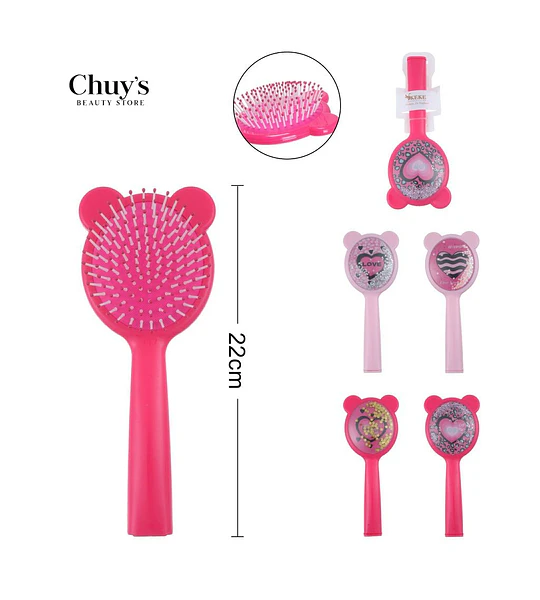 Cepillo Desenredante Rosa