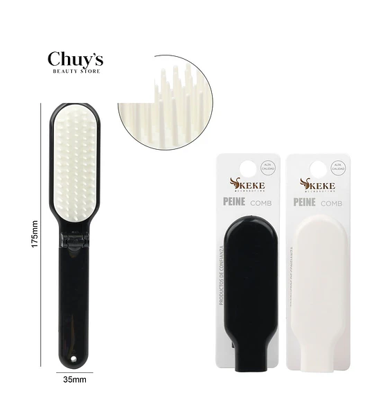 Peine Para Cabello Con Mango