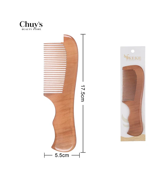 Peine De Madera Para Cabello