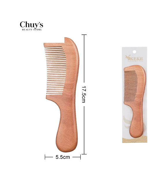Peine de Madera para Cabello