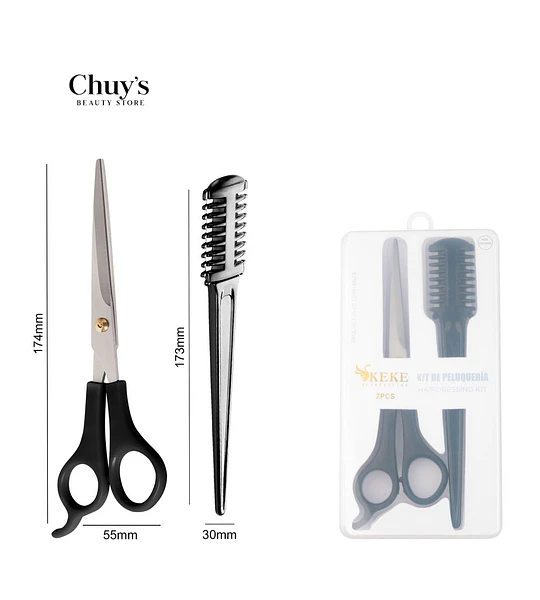 Kit de Peluquería 2 Piezas