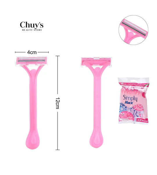 Rasuradora Desechable Rosa