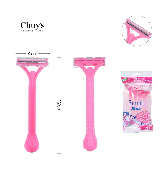 Rasuradora Desechable Rosa