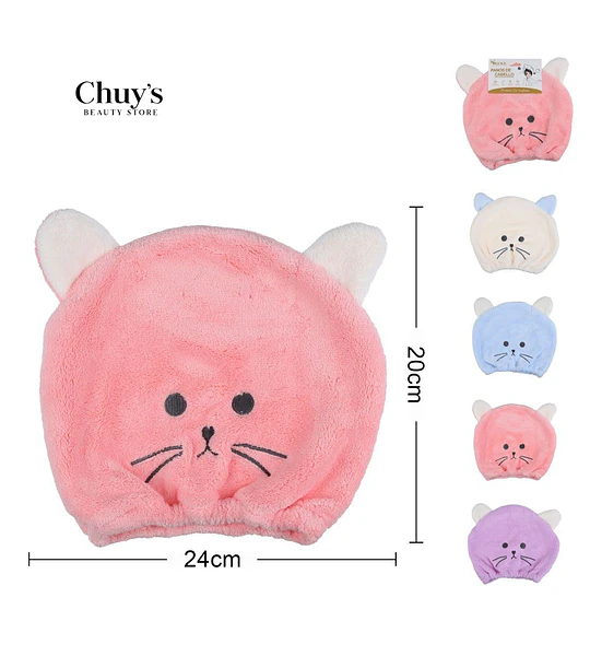 Gorro De Baño Con Orejas De Gato