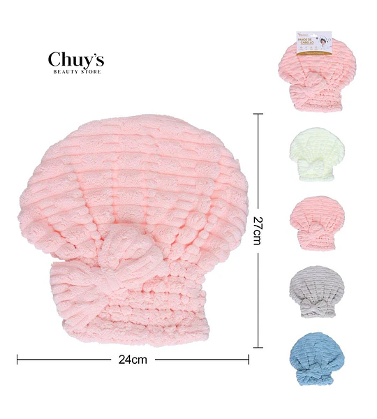 Gorro Para Ducha De Microfibra