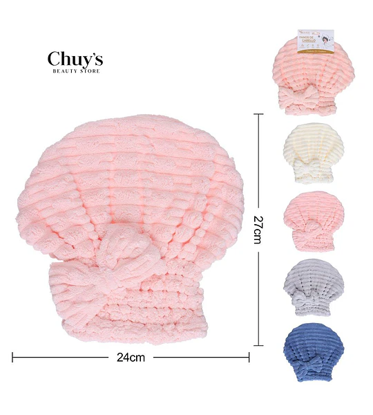 Gorro De Ducha De Microfibra