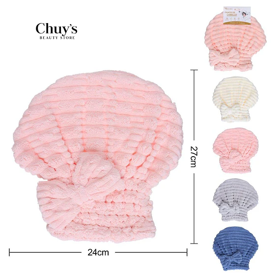Gorro De Ducha De Microfibra