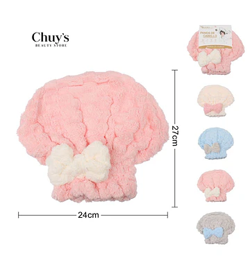 Gorro De Ducha De Microfibra - Chuys Beautys | Chuy's Beautys Store