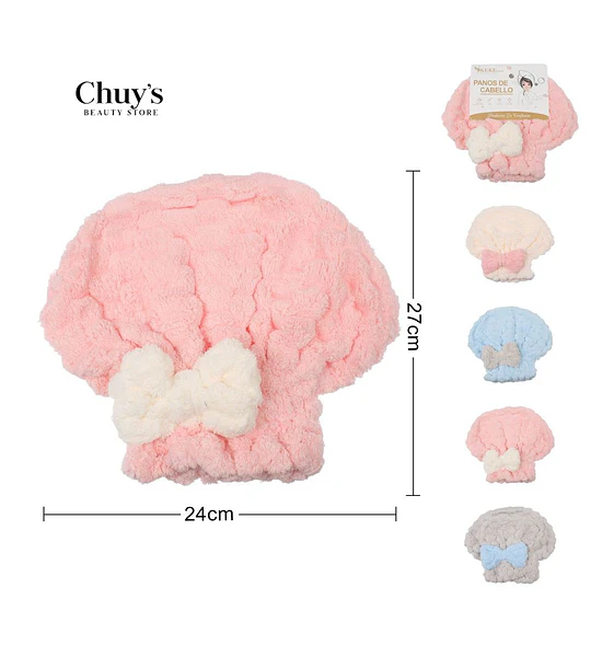 Gorro De Ducha De Microfibra