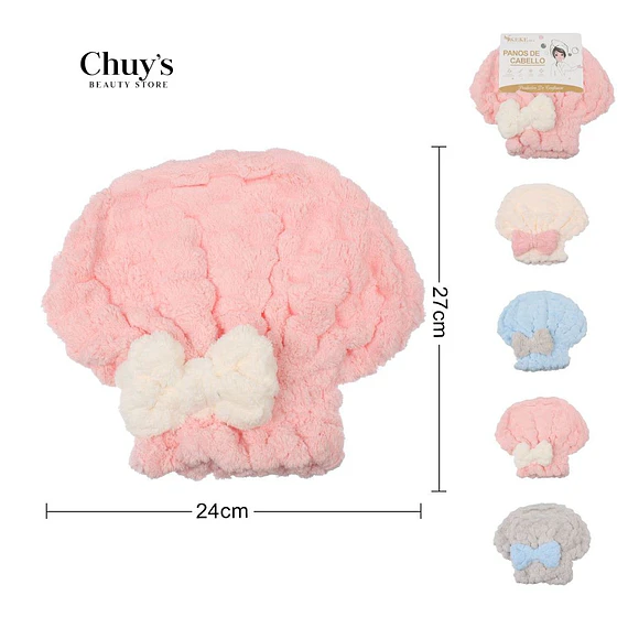 Gorro De Ducha De Microfibra