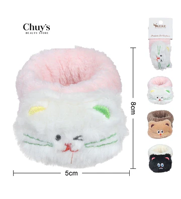 Pantuflas De Peluche Con Diseño De Gato - Chuys Beautys | Chuy's Beautys Store