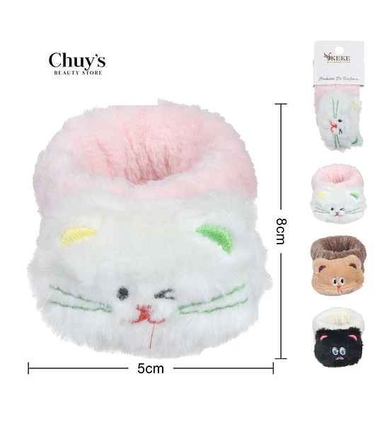 Pantuflas De Peluche Con Diseño De Gato