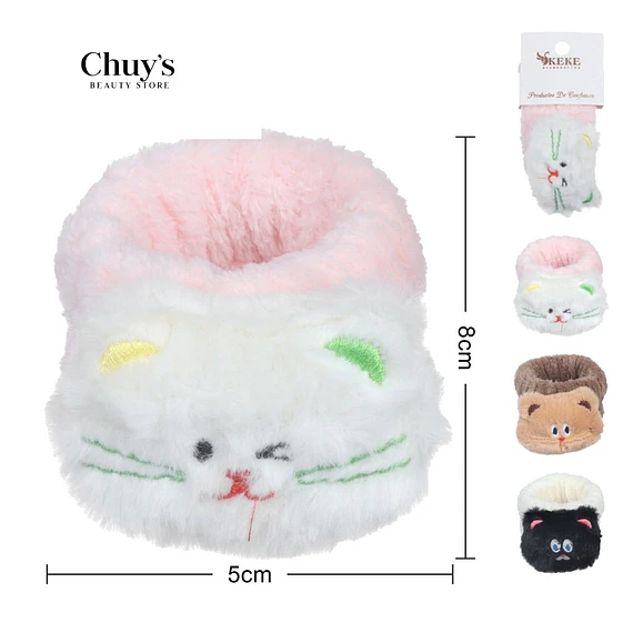 Pantuflas De Peluche Con Diseño De Gato