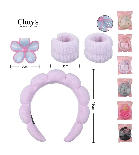Set de Accesorios para Cuidado del Cabello