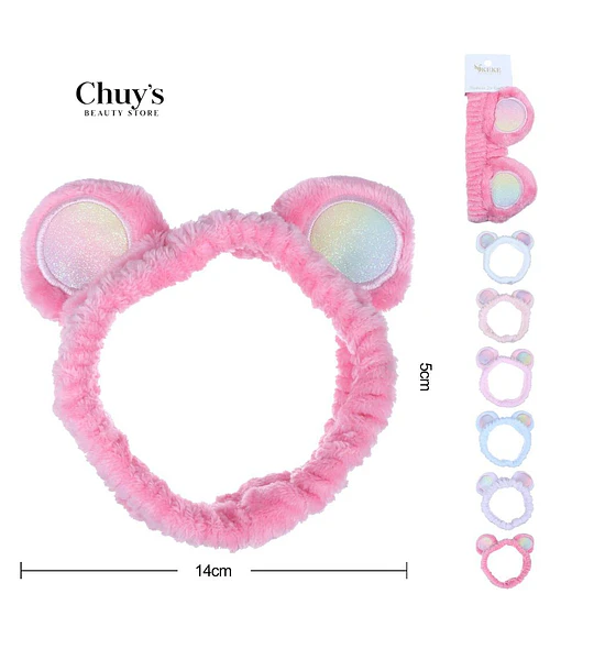 Diadema de Oso Rosa
