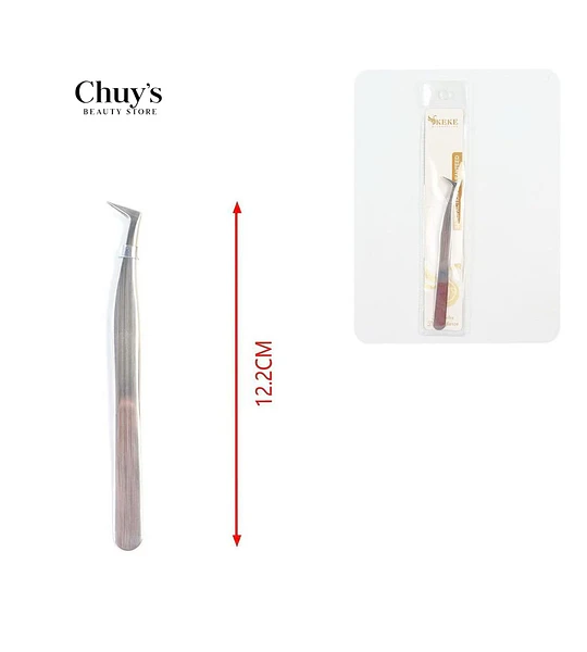 Pinza Para Cejas Acero Inoxidable