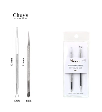 Juego De Manicura 2 Piezas - Chuys Beautys | Chuy's Beautys Store