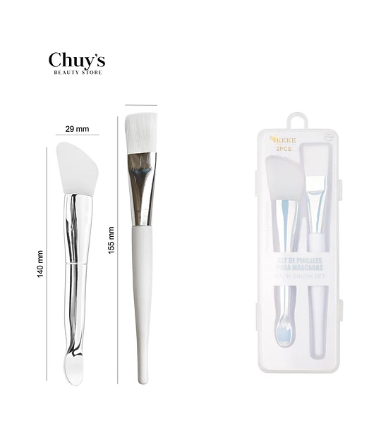 Set De Pinceles Para Mascarillas