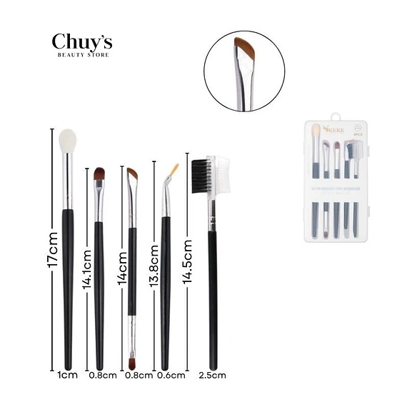Set De Pinceles Para Maquillaje