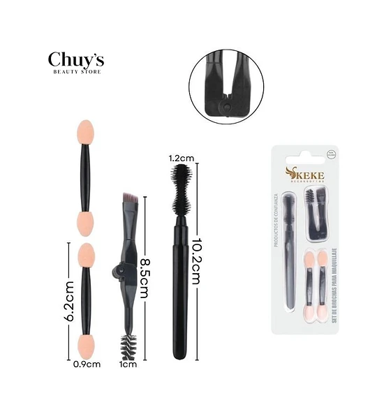 Set De Pinceles Para Maquillaje