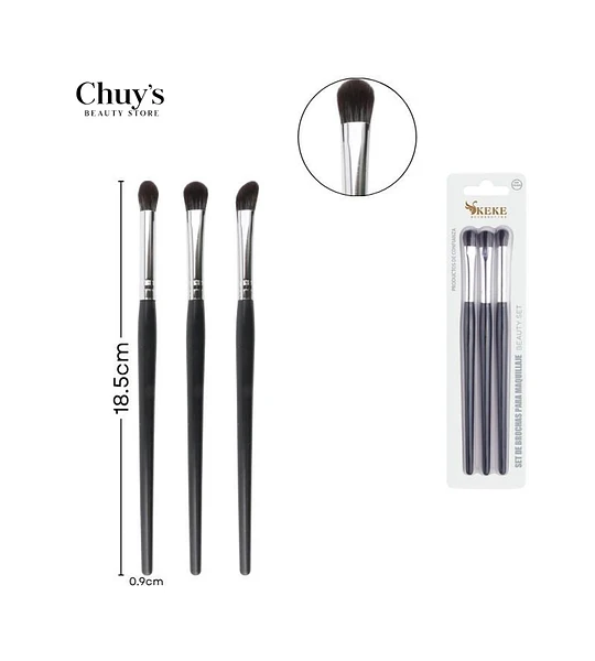 Set de Pinceles para Maquillaje