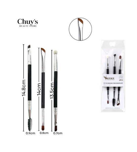 Set De Pinceles Para Maquillaje