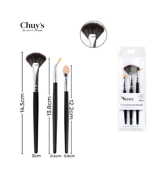 Set De Pinceles Para Maquillaje