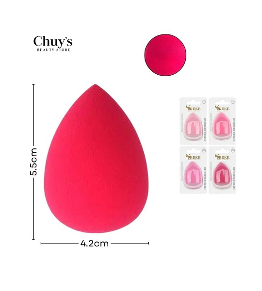 Esponja de Maquillaje Rosa