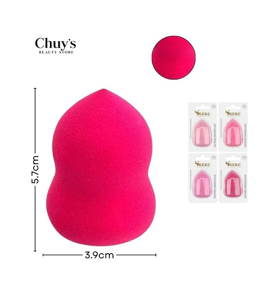 Esponja de Maquillaje Rosa