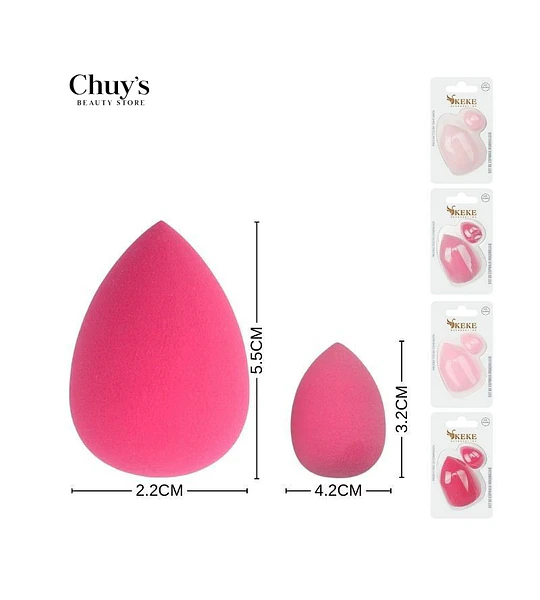 Esponja de Maquillaje Rosa
