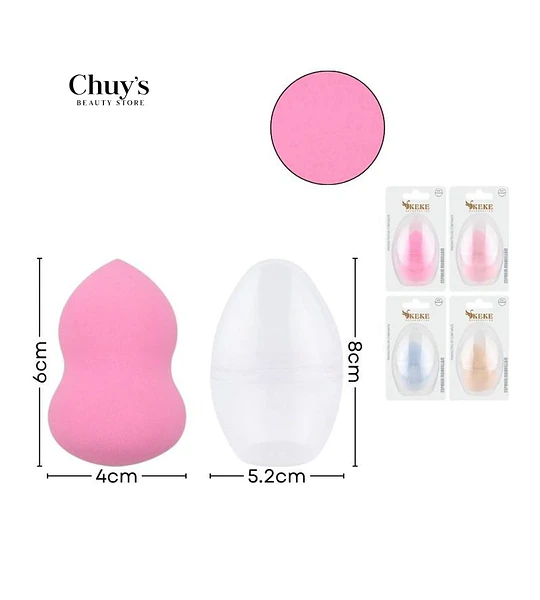 Esponja de Maquillaje Rosa