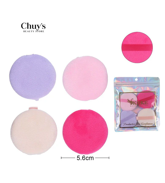 Esponjas de Maquillaje Multicolor