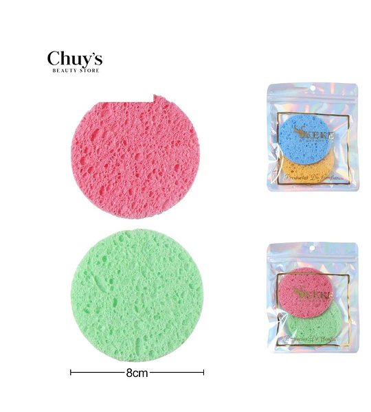 Esponja Facial Exfoliante