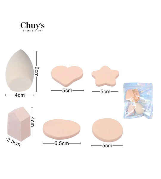 Esponjas de Maquillaje Variadas