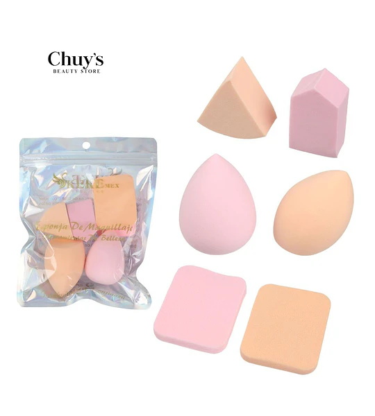 Set De Esponjas Para Maquillaje