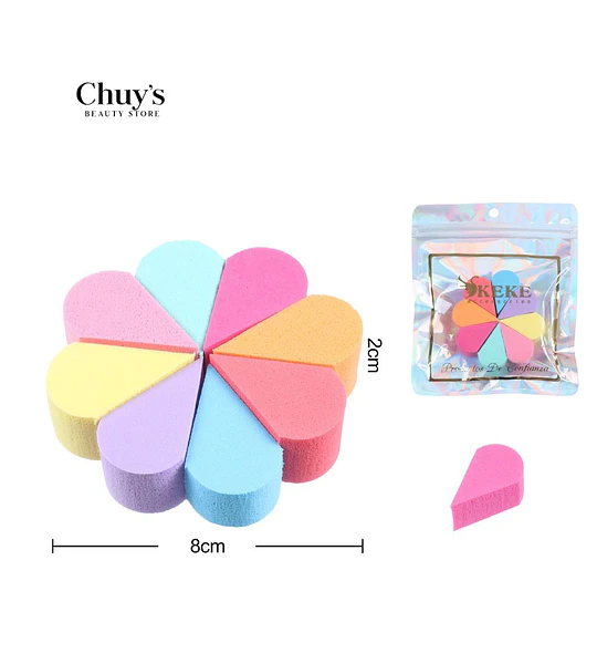 Esponja Para Maquillaje En Forma De Flor