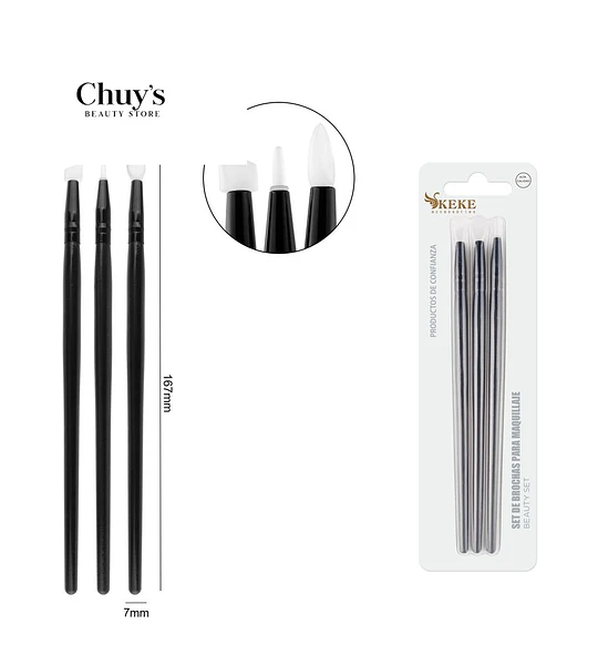 Set De Pinceles Para Maquillaje
