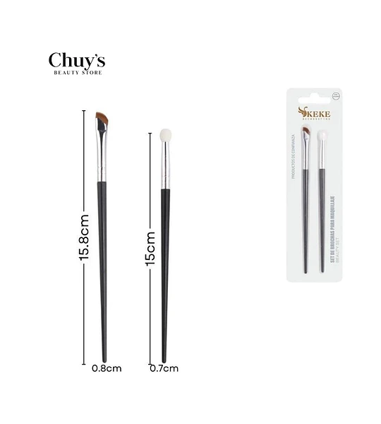 Set De Pinceles Para Ojos