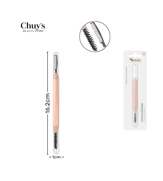 Cepillo Para Cejas Doble